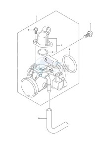 DF 20A drawing Throttle Body Remote Control