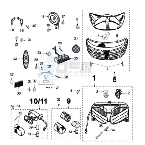 TKR N BE drawing LIGHTING SYSTEM ECIE