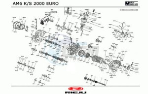 MRX-50-CASTROL-CASTROL drawing ENGINE  AM6 K/S 2000 EURO