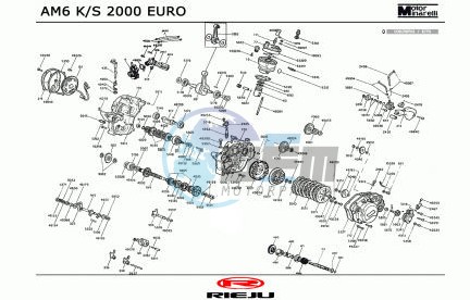 ENGINE  AM6 K/S 2000 EURO