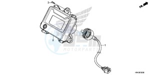 TRX500FE2E TRX500FE2 Europe Direct - (ED) drawing METER