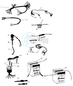 G3 SS A (-A) 90 drawing CHASSIS ELECTRICAL EQUIPMENT -- EXCEPT G3SS-C- - -- 69-73- -