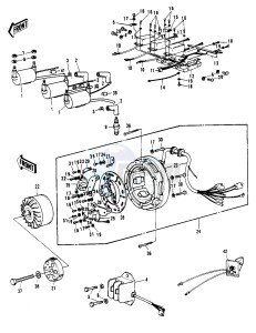 H2 B [MACH IV] (-B) 750 [MACH IV] drawing IGNITION_GENERATOR_REGULATOR