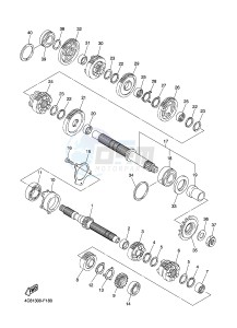 FZ8-N 800 FZ8 (NAKED) (39PT) drawing TRANSMISSION