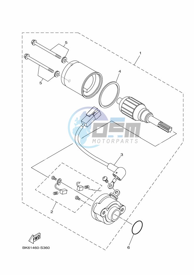 STARTING MOTOR