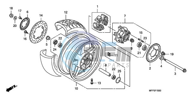 REAR WHEEL