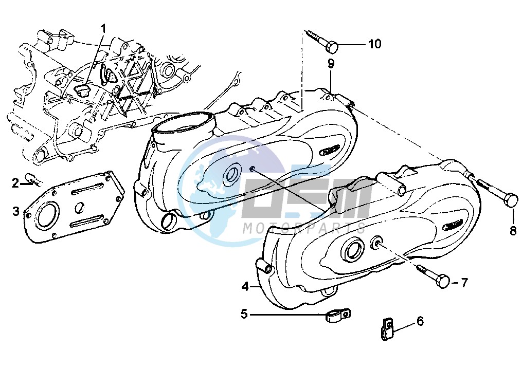 Clutch cover