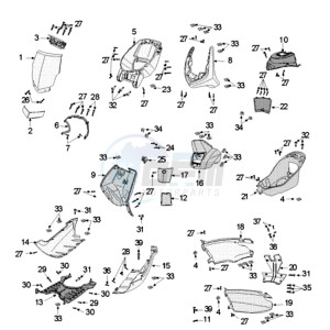 VIVA 3 L 50 4T SIXTIES drawing COWLING