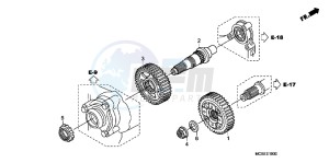 ST1300AC Pan Europoean -ST1300 CH drawing FINAL GEAR