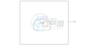 CBF600N9 Europe Direct - (ED / 25K) drawing TOP BOX COVER