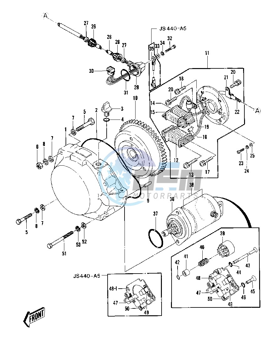 GENERATOR_STARTER MOTOR -- 79-81 A3_A4_A4A_A5- -