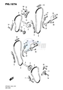 VZR1800BZ BOULEVARD EU drawing CAM CHAIN