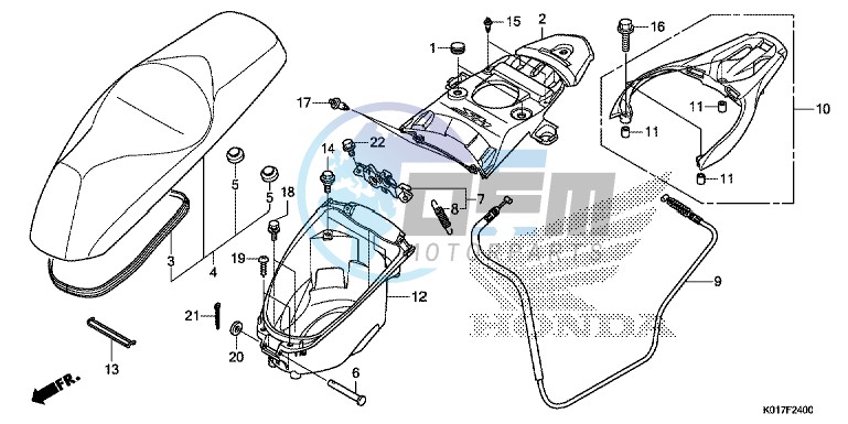 SEAT/ LUGGAGE BOX