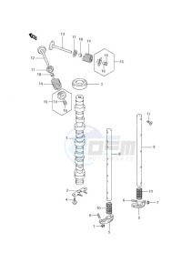 DF 70 drawing Camshaft