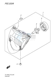 UK110NE ADDRESS EU drawing HEADLAMP