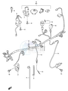 TU250X (E2) drawing WIRING HARNESS