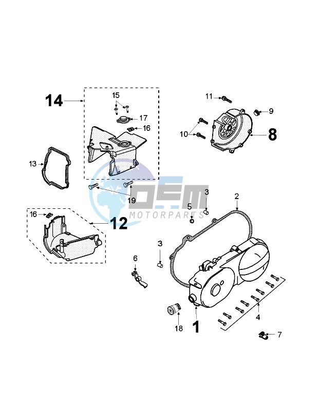 CRANKCASE COVER