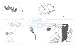 Scarabeo 50 2t (eng. Minarelli) drawing Acc. - Various