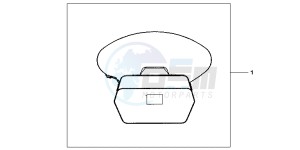 CBF1000FAB drawing INNERBAG TOPBOX