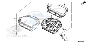 CBR1000SG CBR1000 - Fireblade SP Europe Direct - (ED) drawing METER