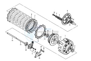 V RAPTOR 650 drawing CLUTCH