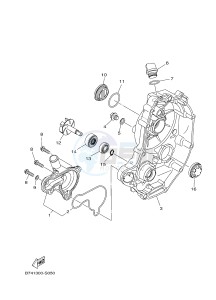 CZD300-A X-MAX 300 (BY31 BY31 BY31 BY31 BY31) drawing WATER PUMP