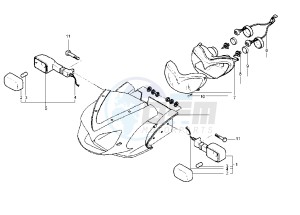 DNA 50 drawing Headlight