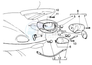 ET4 125-150 drawing Tail lamp