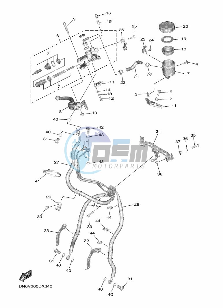 FRONT MASTER CYLINDER