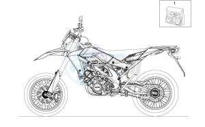 RXV 450-550 drawing Decal set