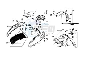 JOYRIDE EU2 - 200 cc drawing SIDE COVERS