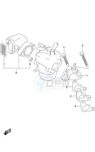 df 2.5 drawing Intake Pipe/Silencer