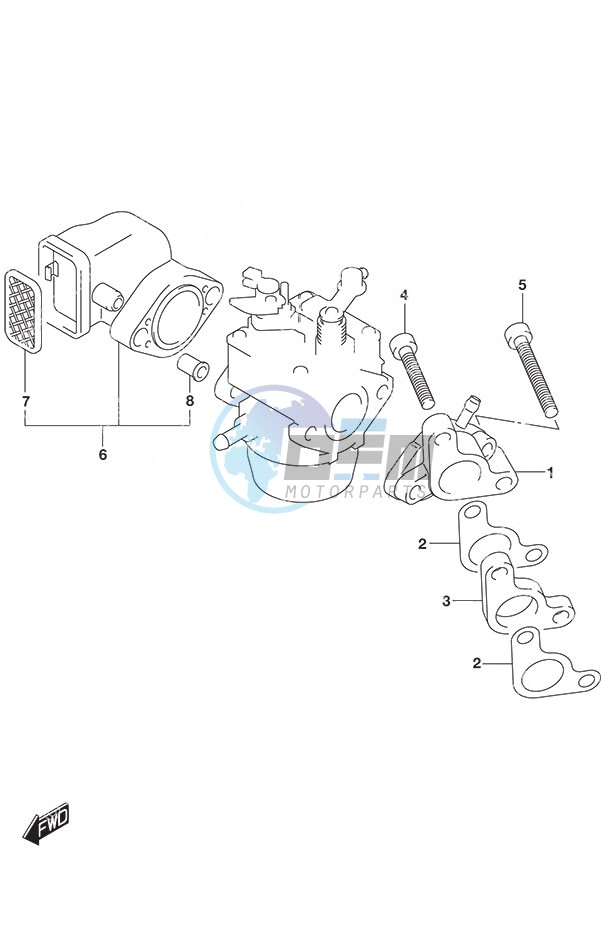 Intake Pipe/Silencer