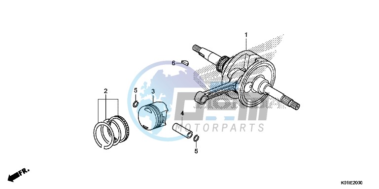 CRANKSHAFT/PISTON