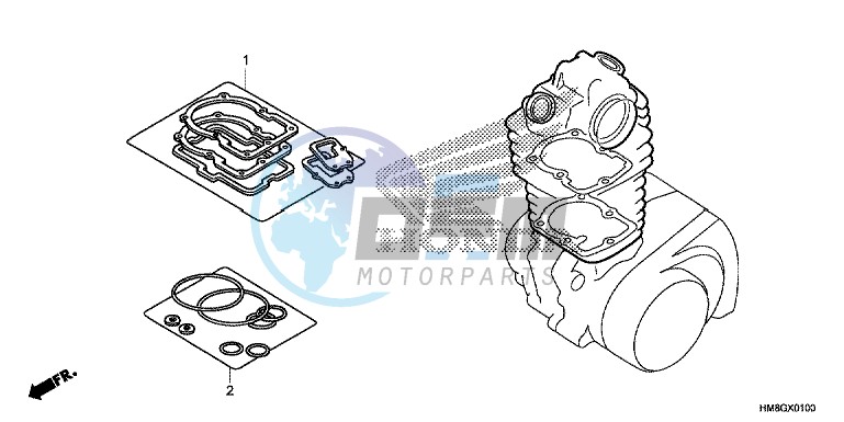 GASKET KIT A