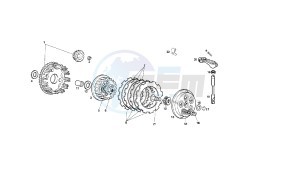 SENDA R X-RACE - 50 CC VTHSR1D1A EU2 drawing CLUTCH