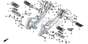 CB600F CB600F drawing STEP