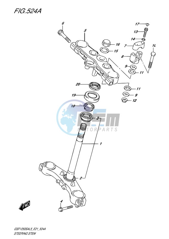 STEERING STEM