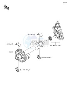 VERSYS 650 ABS KLE650FHFA XX (EU ME A(FRICA) drawing Balancer