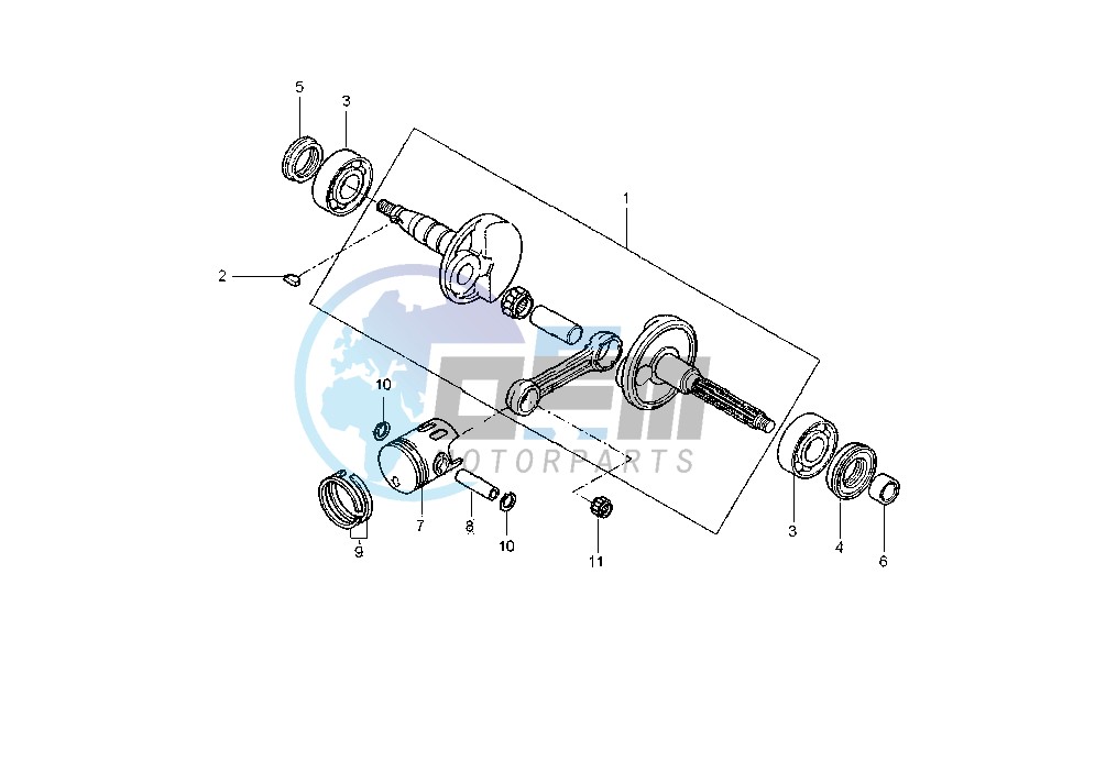 CRANKSHAFT PISTON