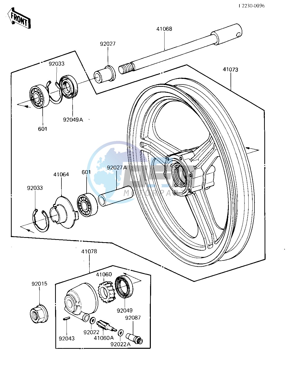 FRONT WHEEL_HUB