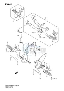 SV1000 (E3-E28) drawing FOOTREST