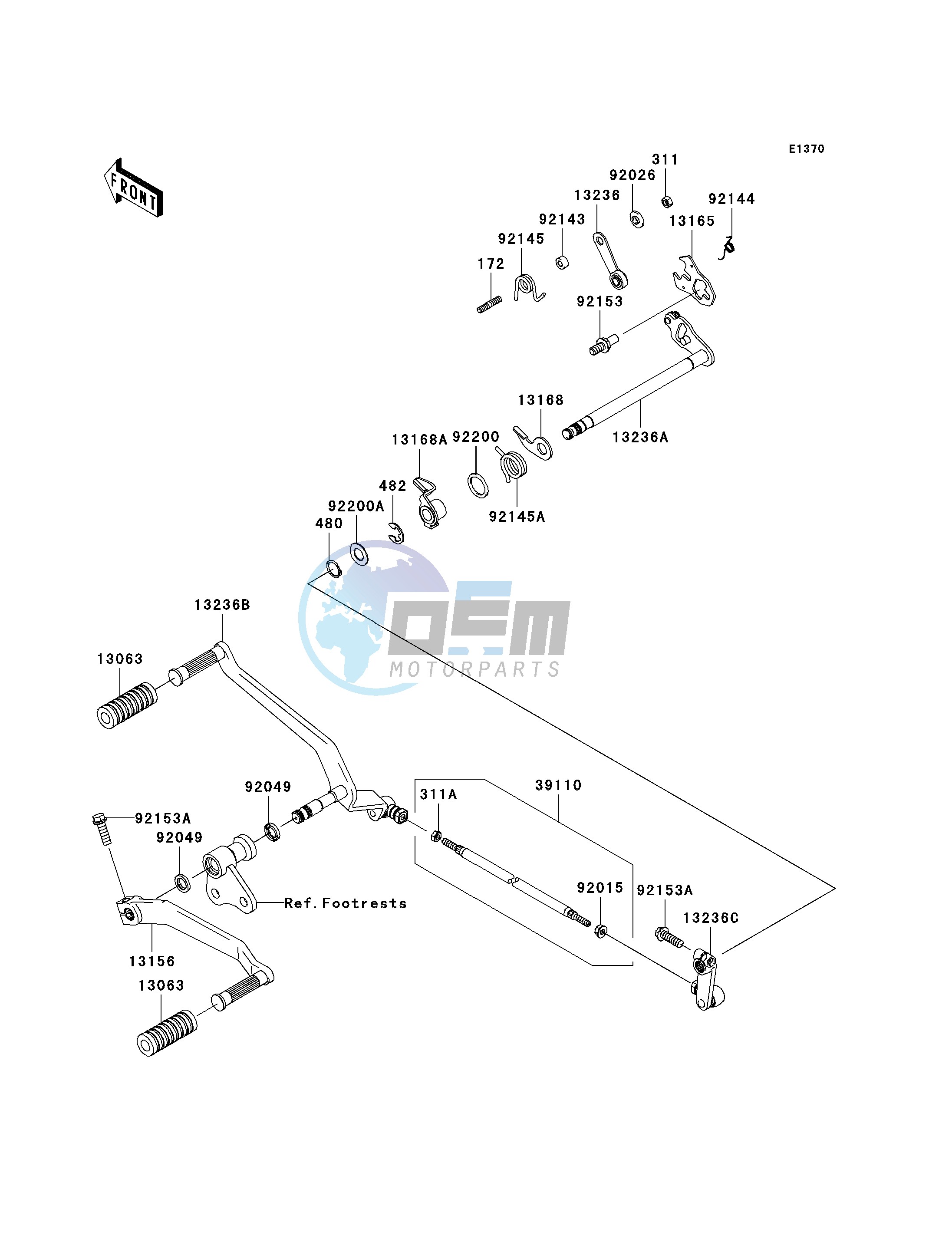 GEAR CHANGE MECHANISM