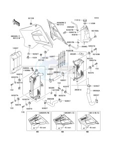 KDX 220 A [KDX220R] (A10-A12) [KDX220R] drawing RADIATOR