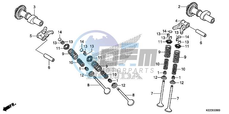 CAMSHAFT/VALVE