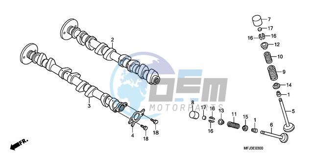 CAMSHAFT/VALVE