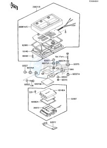 KDX 200 A [KDX200] (A1-A3) [KDX200] drawing METER -- KDX200-A3- -