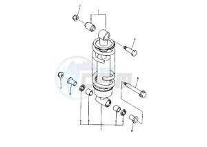 XJ N 600 drawing REAR SUSPENSION