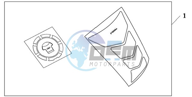 TANKPAD / FUEL LID COVER