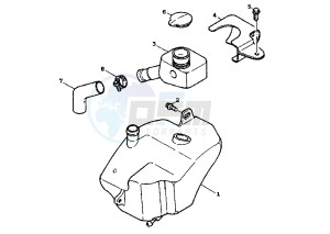 BW'S 100 drawing OIL TANK